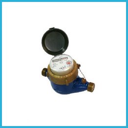 Multi Jet Dry Type Water Meters Brass Body